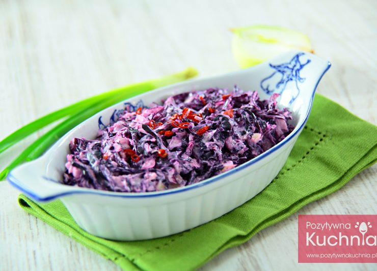Surówka z czerwonej kapusty