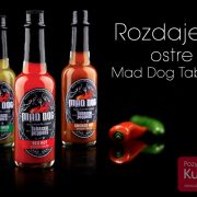 Zabawa "Rozdajemy ostre sosy Mad Dog Tabasco"