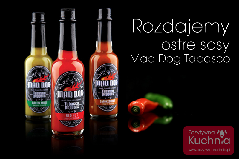 Zabawa "Rozdajemy ostre sosy Mad Dog Tabasco"