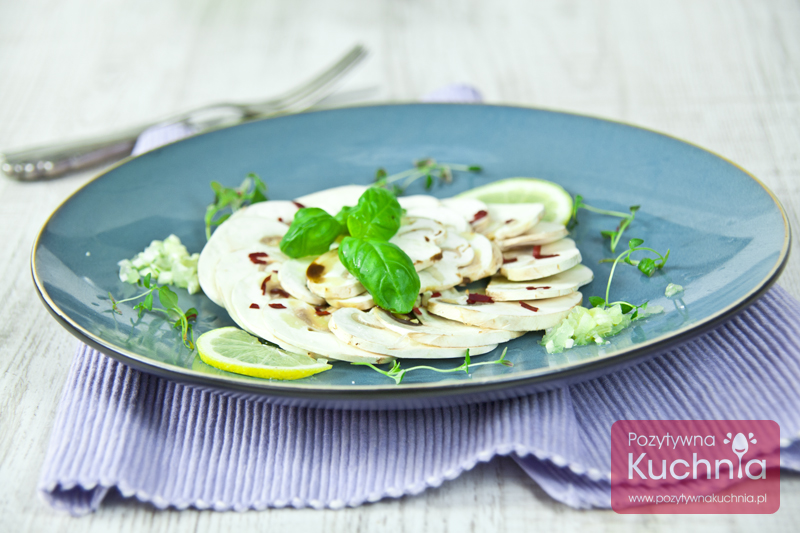 Carpaccio z pieczarek