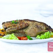 Kaczka pieczona z pomarańczami