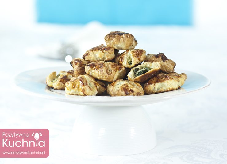 Paszteciki ze szpinakiem