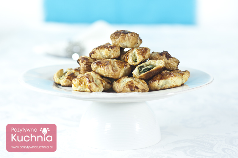 Paszteciki ze szpinakiem