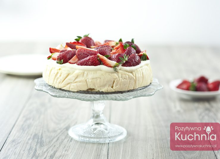 Sernik z białą czekoladą