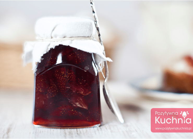 Dżem z truskawek z rabarbarem