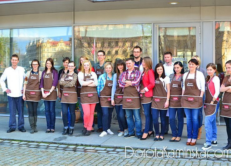 Warsztaty Paclan w restauracji Marina - ekipa w komplecie