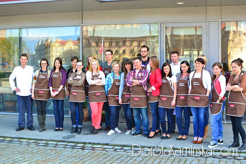 Warsztaty Paclan w restauracji Marina - ekipa w komplecie