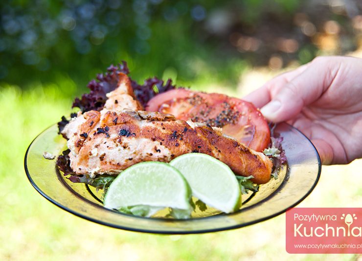 Łosoś z grilla