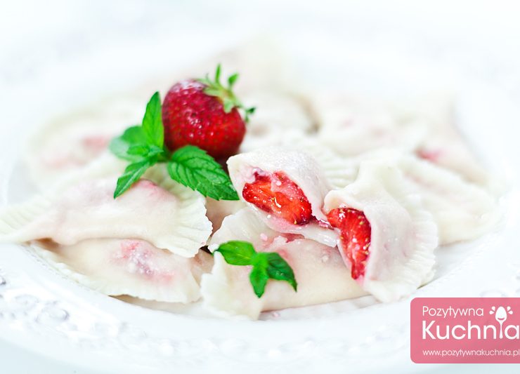 Pierogi z truskawkami