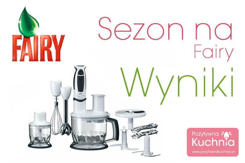 Sezon na Fairy - wyniki zabawy