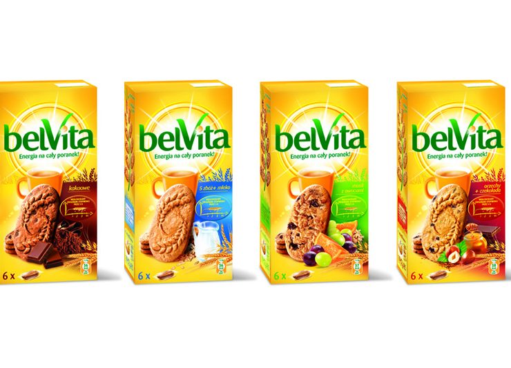 Ciastka BelVita w różnych smakach