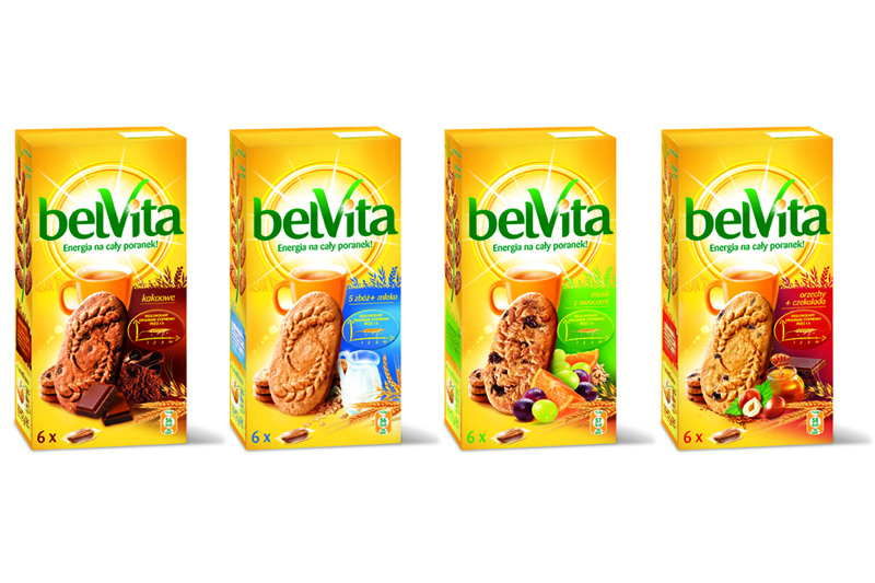 Ciastka BelVita w różnych smakach