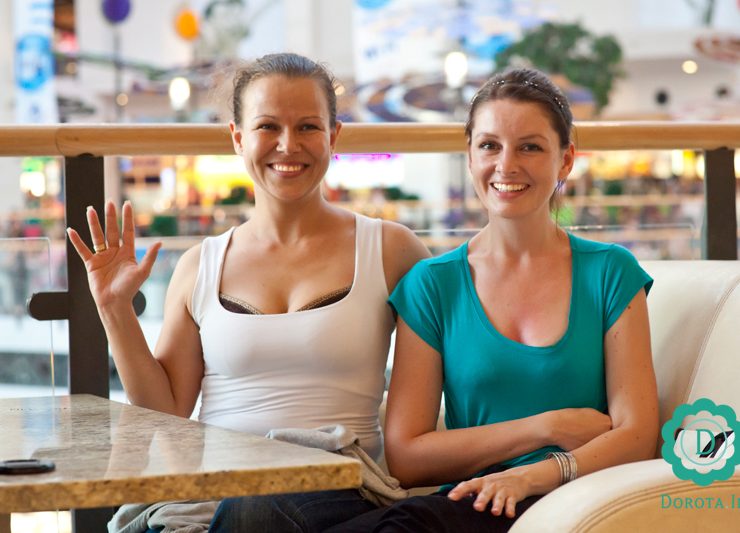 Dorota Kamińska i Olga Smile