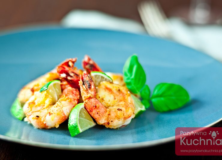 Smażone krewetki w panierce