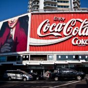 Billboard Coca Coli w Kings Cross w Sydney