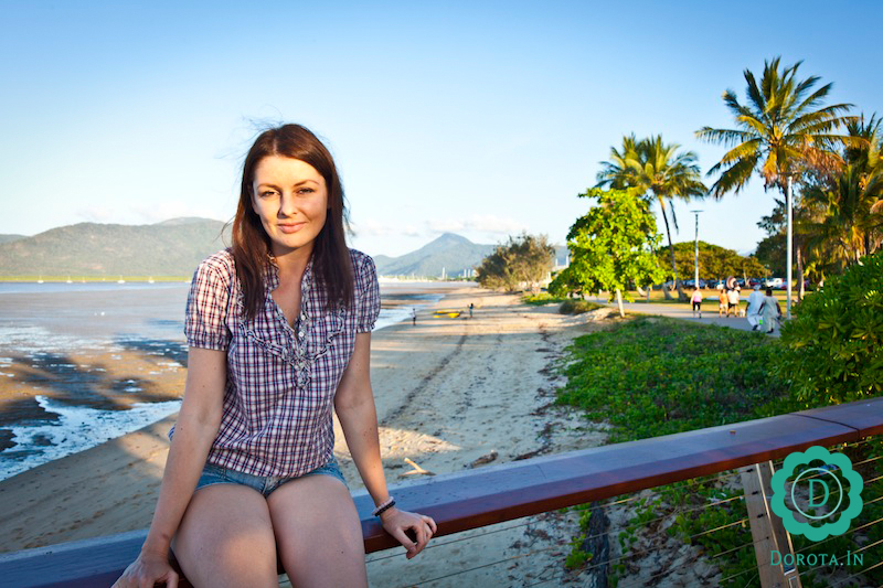 Błotnista plaża w Cairns