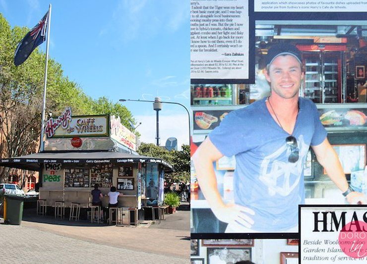 Harry's Cafe de Wheels - przy wejściu do Wooloomooloo