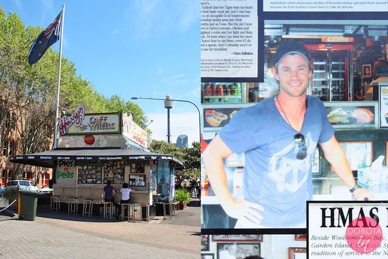 Harry's Cafe de Wheels - przy wejściu do Wooloomooloo