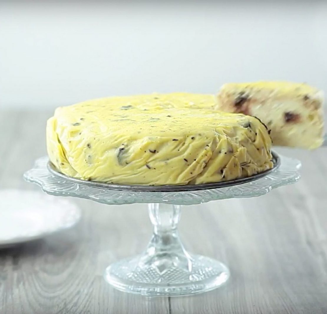 Sernik stracciatella