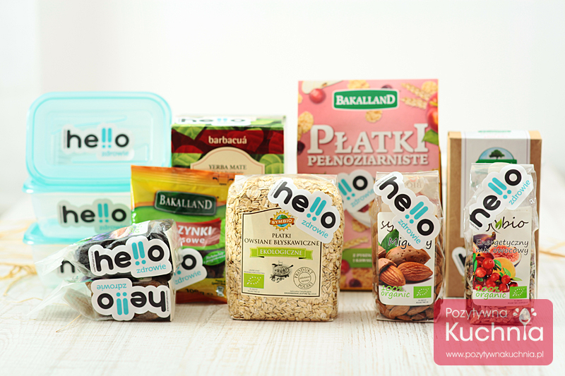 Składniki moich kolejnych śniadań