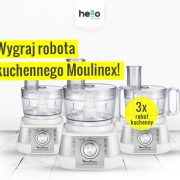 Konkurs z HelloZdrowie.pl - 3 roboty Moulinex do wygrania