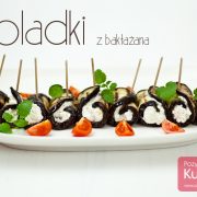 Roladki z bakłażana