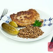 Kotlet schabowy z kostką