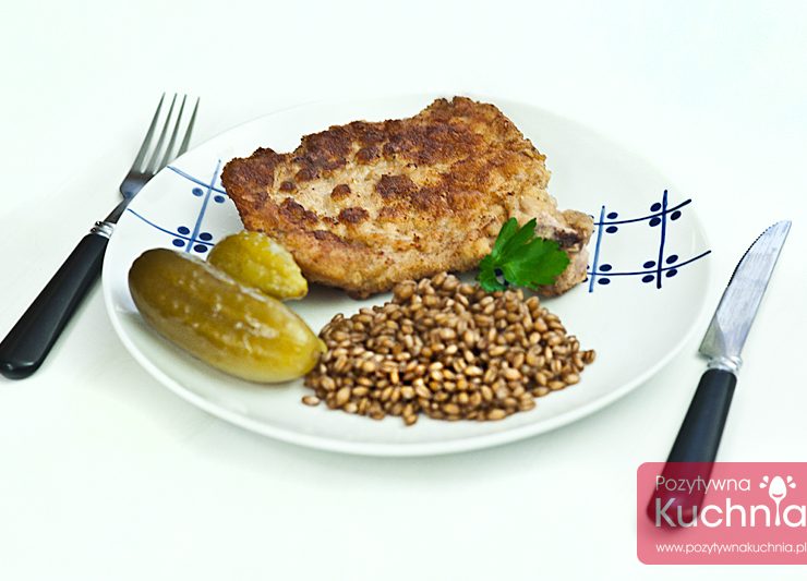 Kotlet schabowy z kostką