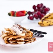 Naleśniki z bananem i nutellą