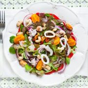 Sałatka z owocami morza