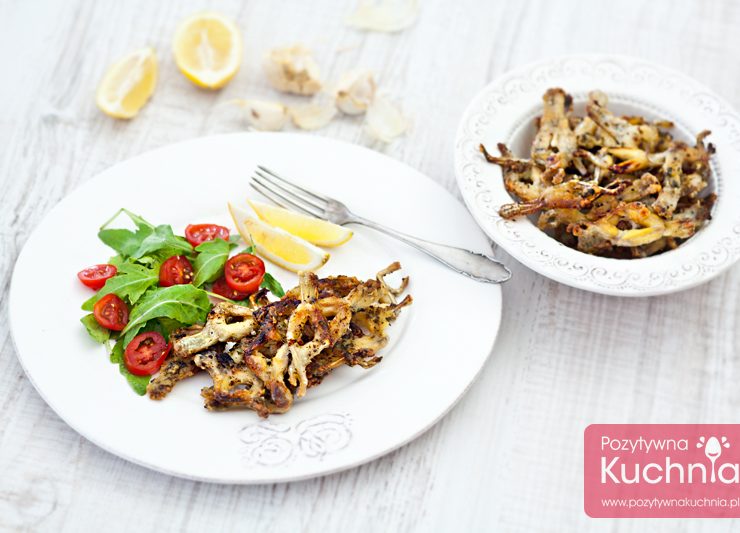 Żabie udka z czosnkiem