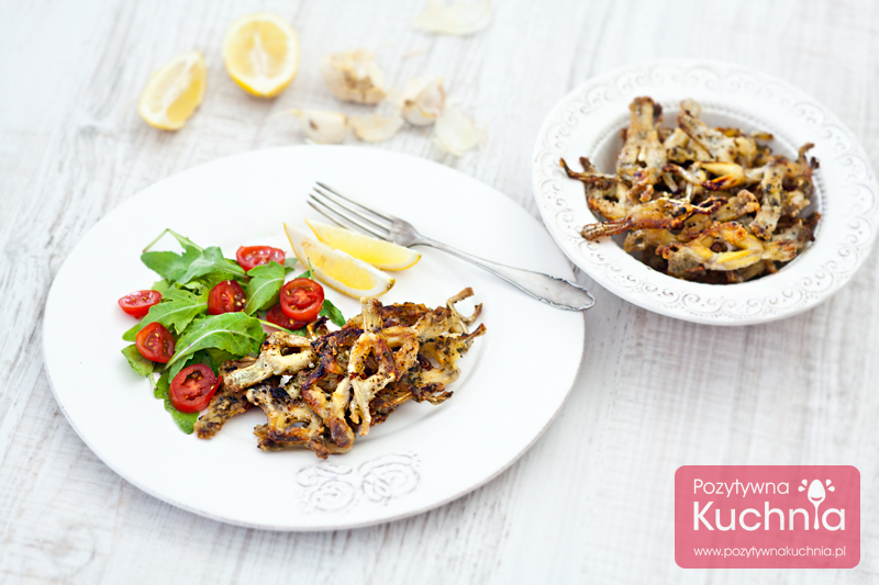 Żabie udka z czosnkiem