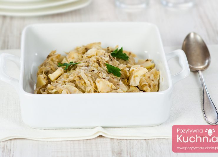 Kapusta zasmażana z kminkiem