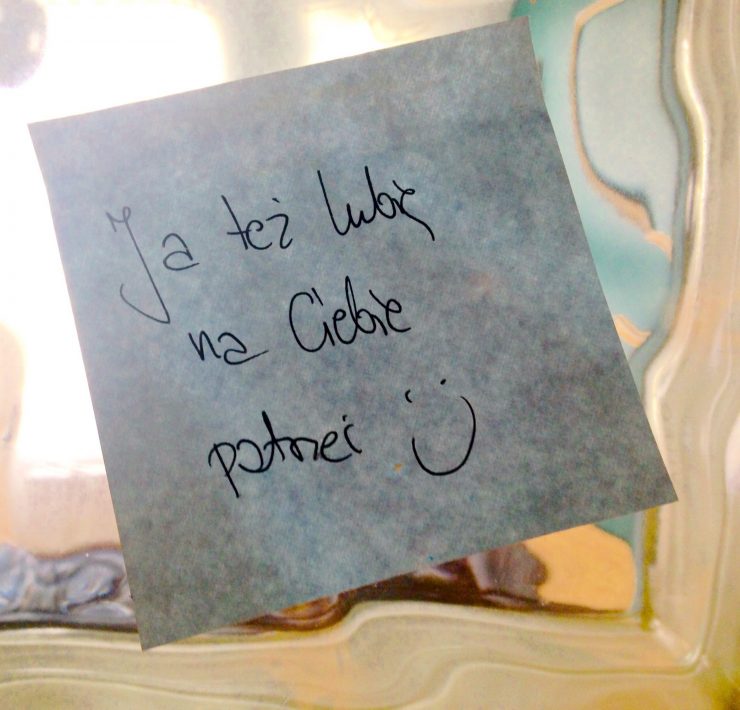 Ja też lubię na Ciebie patrzeć