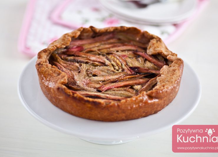 Tarta z rabarbarem