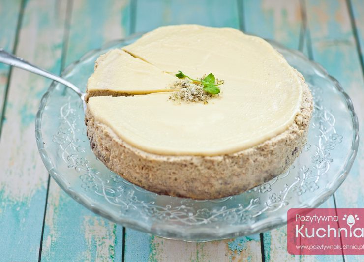 Sernik pistacjowy