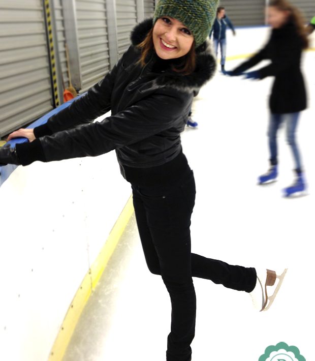 W swoim żywiole czyli na łyżwach :)