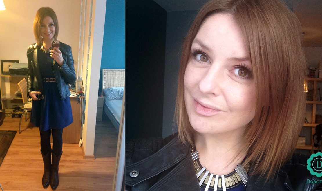 Dorota Kamińska - Sylwester 2013 - fryzura, makijaż, kreacja