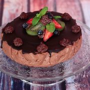 Sernik czekoladowy na zimno