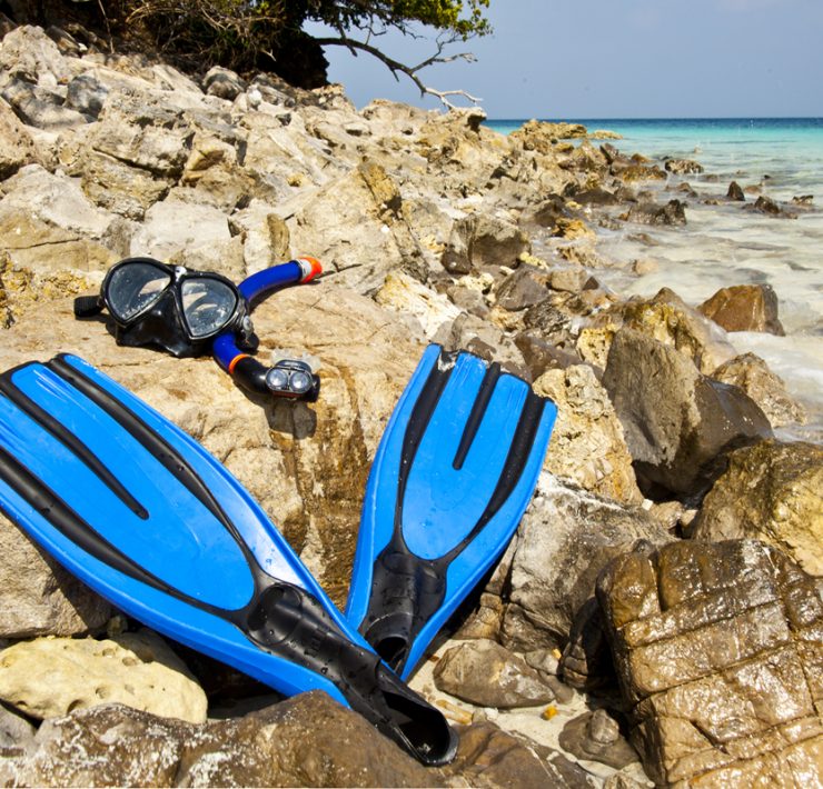 Sprzęt ABC do nurkowania