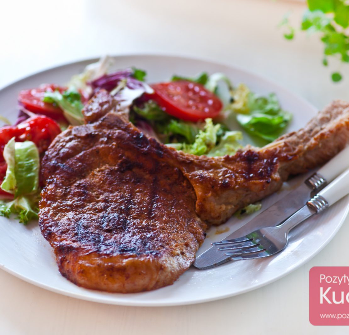 Kotlet schabowy z grilla