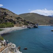 Plaża w Preveli, Kreta - Grecja