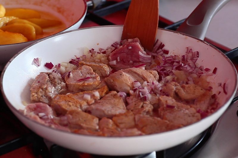 Polędwiczki z jabłkami - krok 3