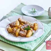 Polędwiczki z jabłkami