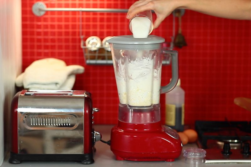 Sernik z jabłkami - krok 3