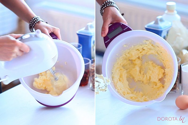 Ciasto ze śliwkami - przepis - krok 1