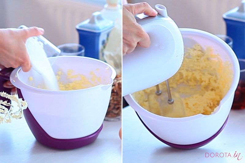 Ciasto ze śliwkami - przepis - krok 2