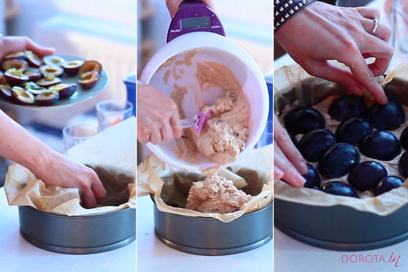 Ciasto ze śliwkami - przepis - krok 6