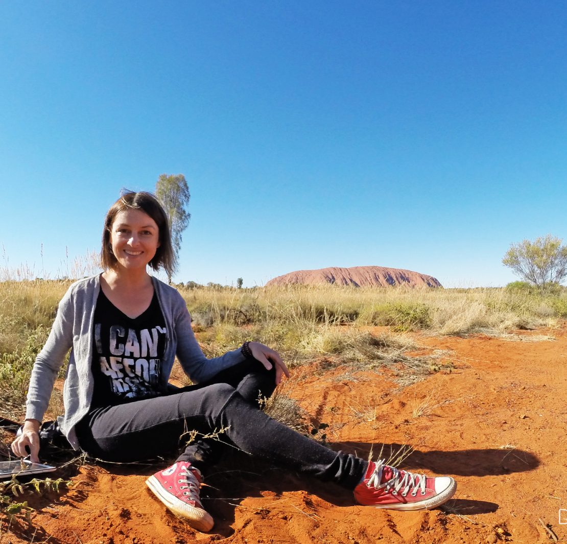 Wreszcie dotarłam do serca Australii i zobaczyłam Uluru (Ayers Rock)