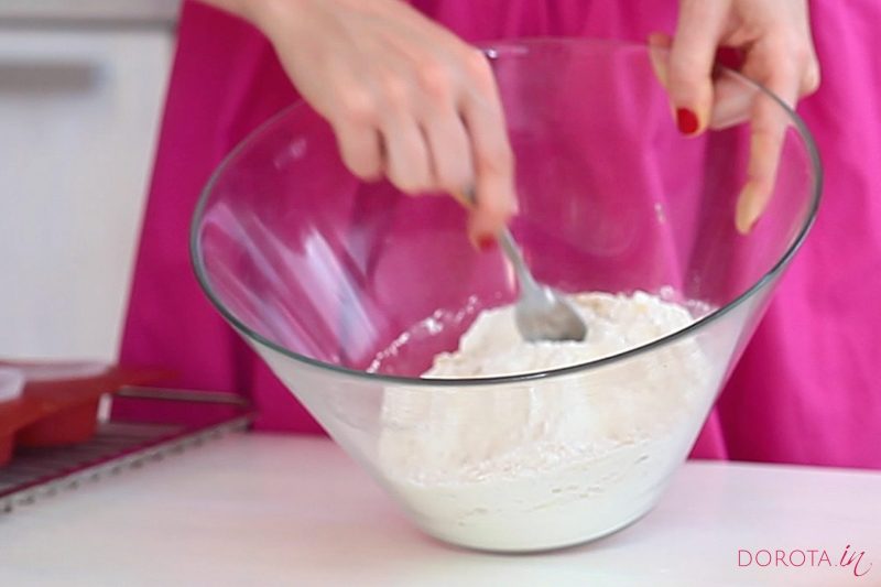 Babeczki migdałowe - krok 1